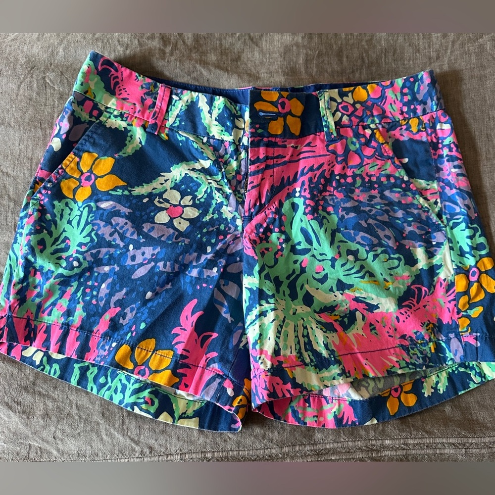 Lilly Pulitzer Colorful Floral Women's Shorts